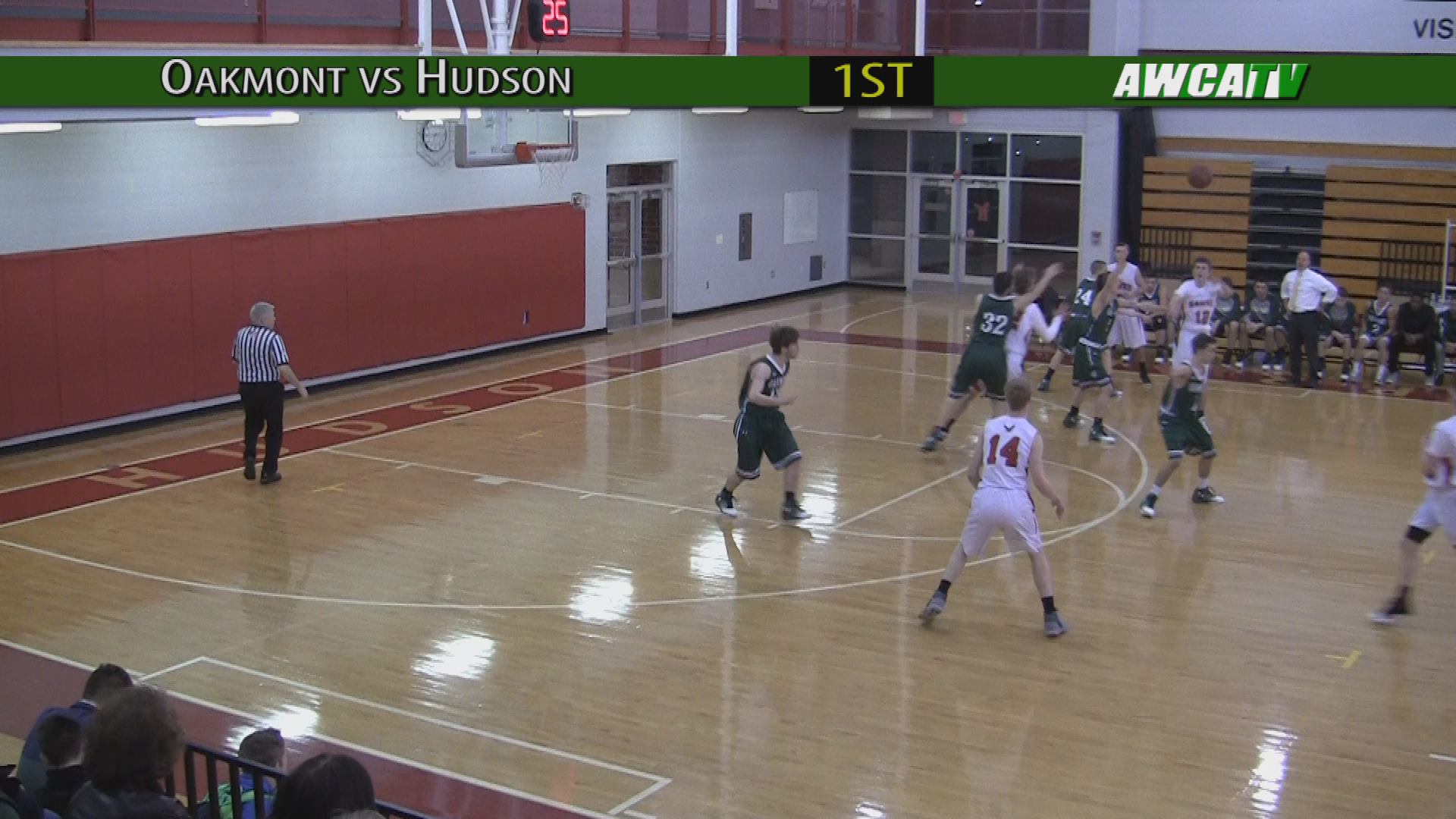 Thumbnail image for Oakmont Boys Basketball vs Hudson 1-27-2017