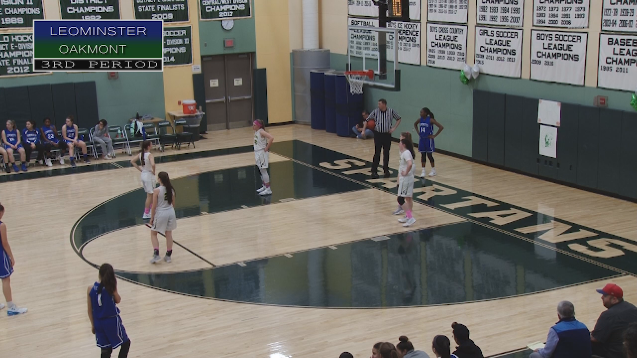 Thumbnail image for Oakmont Girls Basketball vs Leominster 2-20-2018