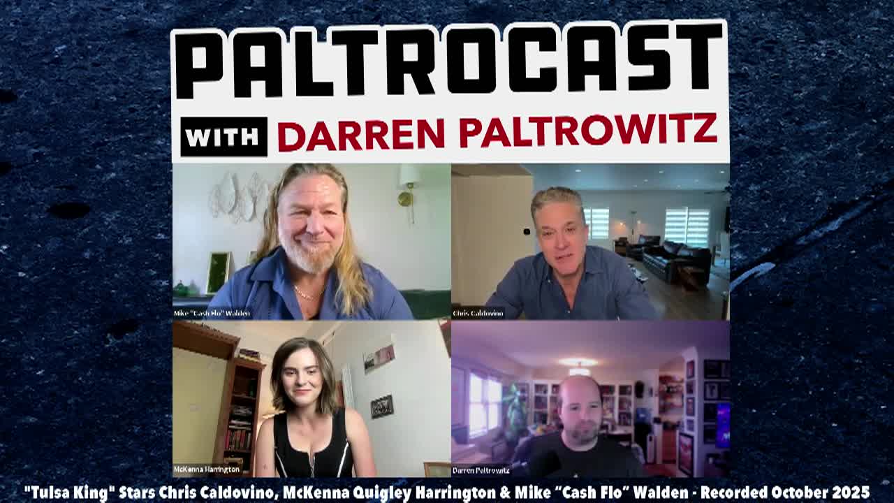 Paltrocast - 10-9-2025 - What REALLY Happens When You Work with Sylvester Stallone on Tulsa King
