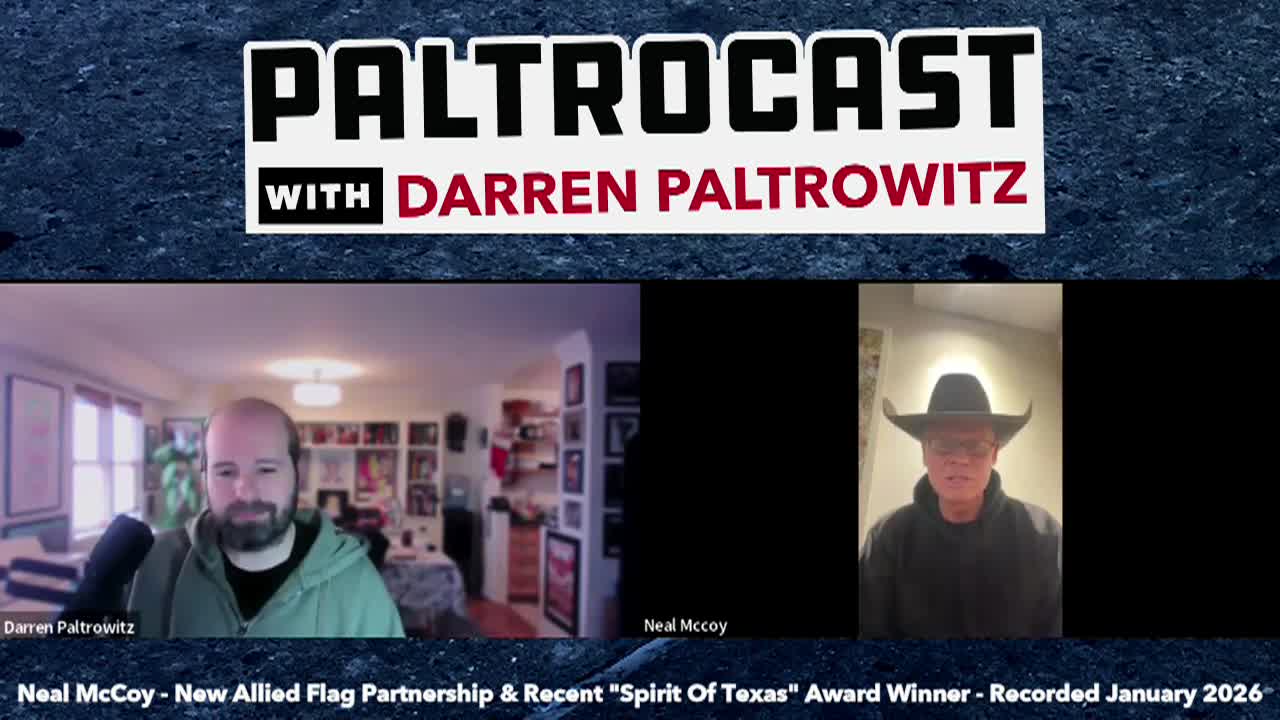 Paltrocast - 1-6-2026 - Neal McCoy on Career Longevity Patriotism and 10 Years of the Pledge