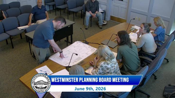 Thumbnail image for Westminster Planning Board Meeting 6-9-2026