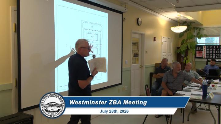 Thumbnail image for Westminster ZBA Meeting 7-28-2026